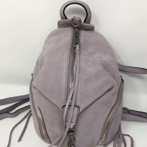 Rebecca Minkoff Suede Mini Julian Backpack
